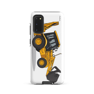 Furrow & Fields Tough case for Samsung® Glossy / Samsung Galaxy S20 JCB 3CX Sitemaster SRS | Tough case for Samsung® Quality Farmers Merch