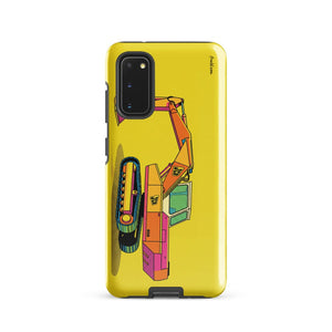Furrow & Fields Tough case for Samsung® Glossy / Samsung Galaxy S20 JCB 806 Pop Art | Tough case for Samsung® Quality Farmers Merch