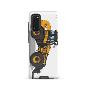 Furrow & Fields Tough case for Samsung® Glossy / Samsung Galaxy S20 JCB TM420 | Tough case for Samsung® Quality Farmers Merch