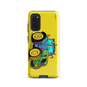 Furrow & Fields Tough case for Samsung® Glossy / Samsung Galaxy S20 John Deere 6R 250 Pop Art | Tough case for Samsung® Quality Farmers Merch