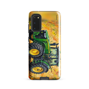 Furrow & Fields Tough case for Samsung® Glossy / Samsung Galaxy S20 John Deere 8345R Splash Art | Tough case for Samsung® Quality Farmers Merch
