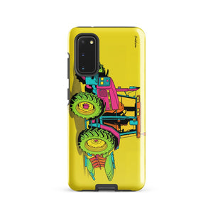 Furrow & Fields Tough case for Samsung® Glossy / Samsung Galaxy S20 Massey Ferguson 6255 Pop Art | Tough case for Samsung® Quality Farmers Merch