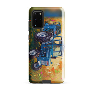 Furrow & Fields Tough case for Samsung® Glossy / Samsung Galaxy S20 Plus Ford 7600 Splash Art | Tough case for Samsung® Quality Farmers Merch