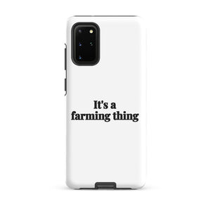 Furrow & Fields Tough case for Samsung® Glossy / Samsung Galaxy S20 Plus It's A Farming Thing | Tough case for Samsung® Quality Farmers Merch
