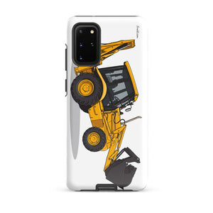 Furrow & Fields Tough case for Samsung® Glossy / Samsung Galaxy S20 Plus JCB 3CX Sitemaster SRS | Tough case for Samsung® Quality Farmers Merch