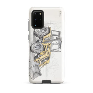 Furrow & Fields Tough case for Samsung® Glossy / Samsung Galaxy S20 Plus Massey Ferguson 50E Pencil Sketch | Tough case for Samsung® Quality Farmers Merch