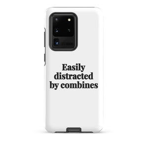 Furrow & Fields Tough case for Samsung® Glossy / Samsung Galaxy S20 Ultra Easily Distracted By Combines | Tough case for Samsung® Quality Farmers Merch