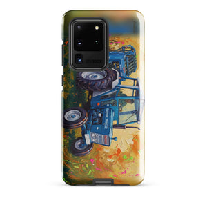 Furrow & Fields Tough case for Samsung® Glossy / Samsung Galaxy S20 Ultra Ford 7600 Splash Art | Tough case for Samsung® Quality Farmers Merch