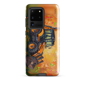 Furrow & Fields Tough case for Samsung® Glossy / Samsung Galaxy S20 Ultra Terex 860 Elite Splash Art | Tough case for Samsung® Quality Farmers Merch