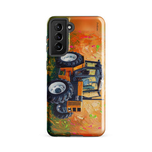 Furrow & Fields Tough case for Samsung® Glossy / Samsung Galaxy S21 FE Renault 145.14 TX Splash Art | Tough case for Samsung® Quality Farmers Merch