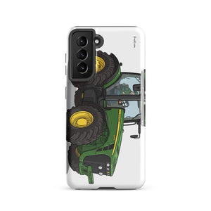 Furrow & Fields Tough case for Samsung® Glossy / Samsung Galaxy S21 John Deere 8345R | Tough case for Samsung® Quality Farmers Merch