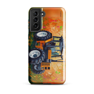Furrow & Fields Tough case for Samsung® Glossy / Samsung Galaxy S21 Plus Renault 145.14 TX Splash Art | Tough case for Samsung® Quality Farmers Merch