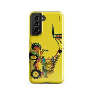 Furrow & Fields Tough case for Samsung® Glossy / Samsung Galaxy S21 Sanderson 726 Teleporter Pop Art | Tough case for Samsung® Quality Farmers Merch
