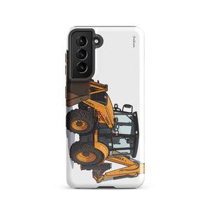 Furrow & Fields Tough case for Samsung® Glossy / Samsung Galaxy S21 Terex 860 Elite | Tough case for Samsung® Quality Farmers Merch