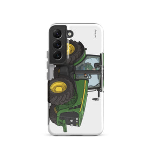 Furrow & Fields Tough case for Samsung® Glossy / Samsung Galaxy S22 John Deere 8345R | Tough case for Samsung® Quality Farmers Merch