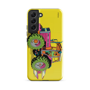 Furrow & Fields Tough case for Samsung® Glossy / Samsung Galaxy S22 Plus Massey Ferguson 375 Pop Art | Tough case for Samsung® Quality Farmers Merch