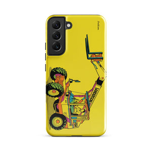 Furrow & Fields Tough case for Samsung® Glossy / Samsung Galaxy S22 Plus Sanderson 726 Teleporter Pop Art | Tough case for Samsung® Quality Farmers Merch