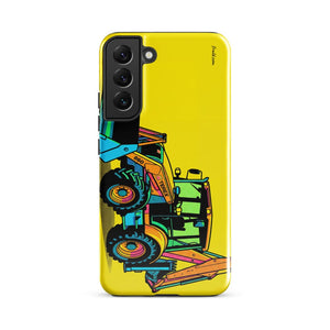 Furrow & Fields Tough case for Samsung® Glossy / Samsung Galaxy S22 Plus Terex 860 Elite Pop Art | Tough case for Samsung® Quality Farmers Merch