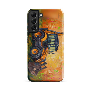 Furrow & Fields Tough case for Samsung® Glossy / Samsung Galaxy S22 Plus Terex 860 Elite Splash Art | Tough case for Samsung® Quality Farmers Merch