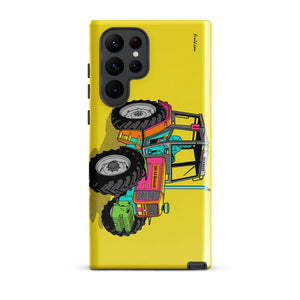 Furrow & Fields Tough case for Samsung® Glossy / Samsung Galaxy S22 Ultra Renault 106-54 TL Pop Art | Tough case for Samsung® Quality Farmers Merch