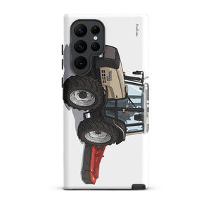 Furrow & Fields Tough case for Samsung® Glossy / Samsung Galaxy S22 Ultra Valtra 6750 | Tough case for Samsung® Quality Farmers Merch