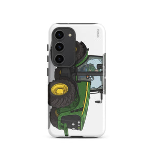 Furrow & Fields Tough case for Samsung® Glossy / Samsung Galaxy S23 John Deere 8345R | Tough case for Samsung® Quality Farmers Merch
