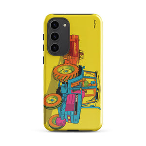 Furrow & Fields Tough case for Samsung® Glossy / Samsung Galaxy S23 Plus Ford 6640 SLE Pop Art | Tough case for Samsung® Quality Farmers Merch