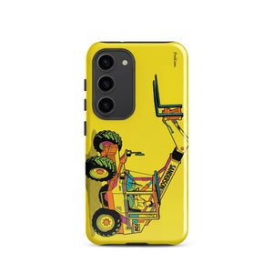 Furrow & Fields Tough case for Samsung® Glossy / Samsung Galaxy S23 Sanderson 726 Teleporter Pop Art | Tough case for Samsung® Quality Farmers Merch