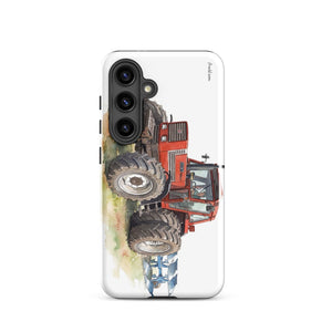 Furrow & Fields Tough case for Samsung® Glossy / Samsung Galaxy S24 Fiat 1880 Watercolor | Tough case for Samsung® Quality Farmers Merch