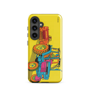 Furrow & Fields Tough case for Samsung® Glossy / Samsung Galaxy S24 Ford 6640 SLE Pop Art | Tough case for Samsung® Quality Farmers Merch
