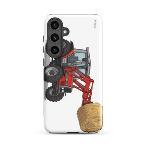 Furrow & Fields Tough case for Samsung® Glossy / Samsung Galaxy S24 Plus Massey Ferguson 3070 Autotronic | Tough case for Samsung® Quality Farmers Merch