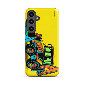 Furrow & Fields Tough case for Samsung® Glossy / Samsung Galaxy S24 Plus Terex 860 Elite Pop Art | Tough case for Samsung® Quality Farmers Merch