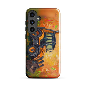 Furrow & Fields Tough case for Samsung® Glossy / Samsung Galaxy S24 Plus Terex 860 Elite Splash Art | Tough case for Samsung® Quality Farmers Merch