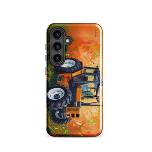 Furrow & Fields Tough case for Samsung® Glossy / Samsung Galaxy S24 Renault 145.14 TX Splash Art | Tough case for Samsung® Quality Farmers Merch