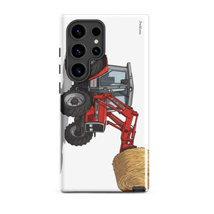 Furrow & Fields Tough case for Samsung® Glossy / Samsung Galaxy S24 Ultra Massey Ferguson 3070 Autotronic | Tough case for Samsung® Quality Farmers Merch