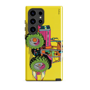 Furrow & Fields Tough case for Samsung® Glossy / Samsung Galaxy S24 Ultra Massey Ferguson 375 Pop Art | Tough case for Samsung® Quality Farmers Merch