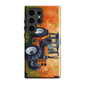 Furrow & Fields Tough case for Samsung® Glossy / Samsung Galaxy S24 Ultra Renault 145.14 TX Splash Art | Tough case for Samsung® Quality Farmers Merch