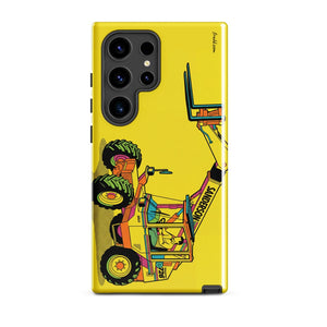 Furrow & Fields Tough case for Samsung® Glossy / Samsung Galaxy S24 Ultra Sanderson 726 Teleporter Pop Art | Tough case for Samsung® Quality Farmers Merch