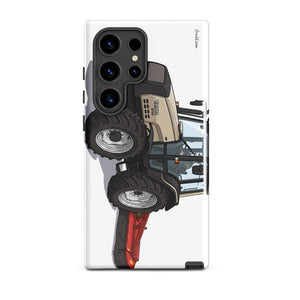 Furrow & Fields Tough case for Samsung® Glossy / Samsung Galaxy S24 Ultra Valtra 6750 | Tough case for Samsung® Quality Farmers Merch