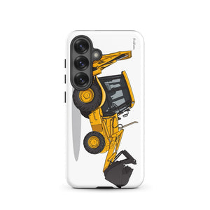 Furrow & Fields Tough case for Samsung® Glossy / Samsung Galaxy S25 JCB 3CX Sitemaster SRS | Tough case for Samsung® Quality Farmers Merch