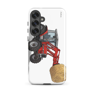 Furrow & Fields Tough case for Samsung® Glossy / Samsung Galaxy S25 Plus Massey Ferguson 3070 Autotronic | Tough case for Samsung® Quality Farmers Merch