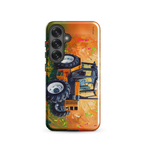 Furrow & Fields Tough case for Samsung® Glossy / Samsung Galaxy S25 Renault 145.14 TX Splash Art | Tough case for Samsung® Quality Farmers Merch