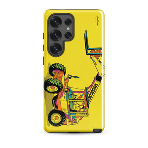 Furrow & Fields Tough case for Samsung® Glossy / Samsung Galaxy S25 Ultra Sanderson 726 Teleporter Pop Art | Tough case for Samsung® Quality Farmers Merch