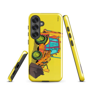 Furrow & Fields Tough case for Samsung® JCB 3CX Sitemaster Plus Pop Art | Tough case for Samsung® Quality Farmers Merch