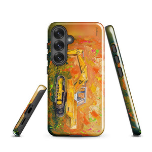 Furrow & Fields Tough case for Samsung® JCB 806 Splash Art | Tough case for Samsung® Quality Farmers Merch