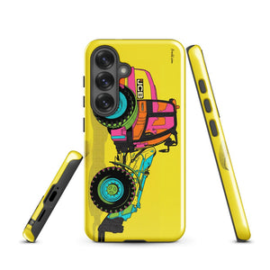 Furrow & Fields Tough case for Samsung® JCB TM420 Pop Art | Tough case for Samsung® Quality Farmers Merch