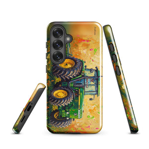 Furrow & Fields Tough case for Samsung® John Deere 4955 Splash Art | Tough case for Samsung® Quality Farmers Merch