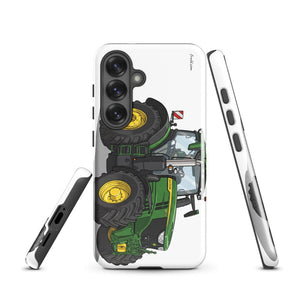 Furrow & Fields Tough case for Samsung® John Deere 6R 250 Illustration | Tough case for Samsung® Quality Farmers Merch