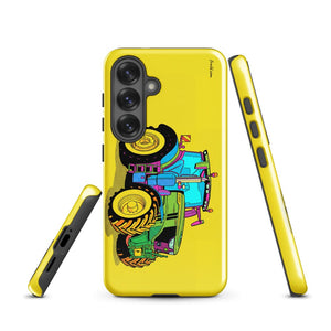 Furrow & Fields Tough case for Samsung® John Deere 6R 250 Pop Art | Tough case for Samsung® Quality Farmers Merch