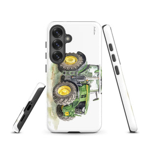 Furrow & Fields Tough case for Samsung® John Deere 6R 250 Watercolor | Tough case for Samsung® Quality Farmers Merch